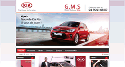 Desktop Screenshot of gms-sas.fr